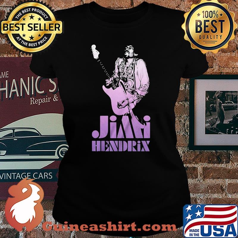 Jimi Hendrix Player Guitar Legend Die Shirt Laides tee