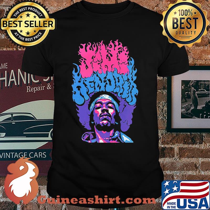 Jimi Hendrix Watercolor shirt