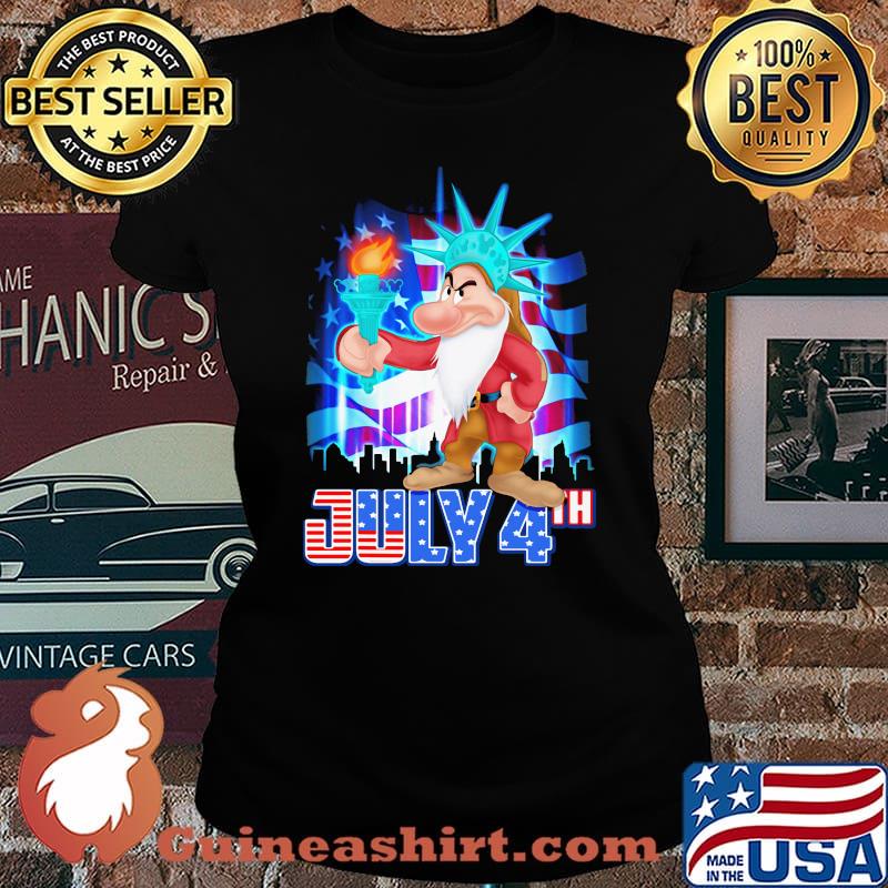 July 4th Independence Grumpy Shirt Laides tee