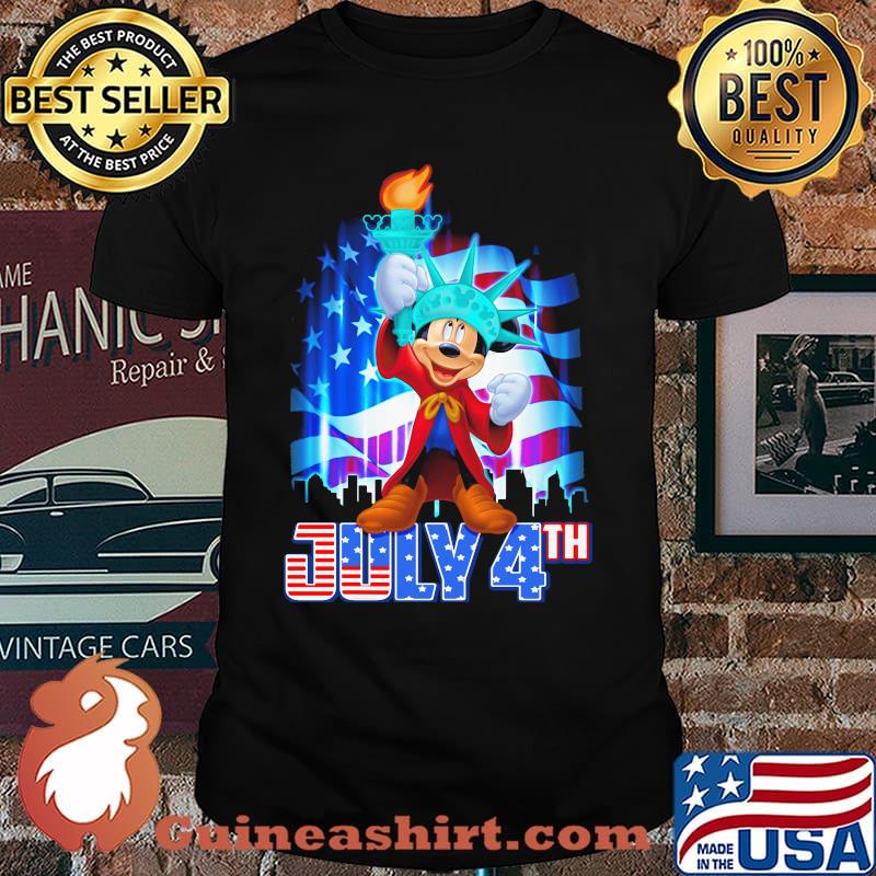 July 4th Independence Mickey Mouse Disney Shirt