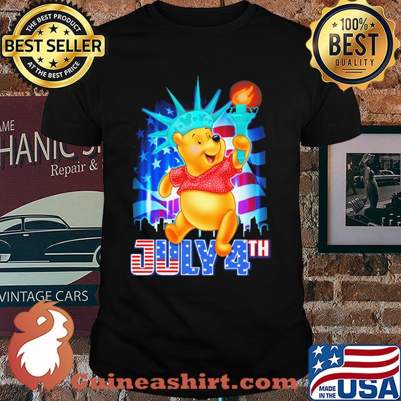July 4th Independence Pooh Shirt