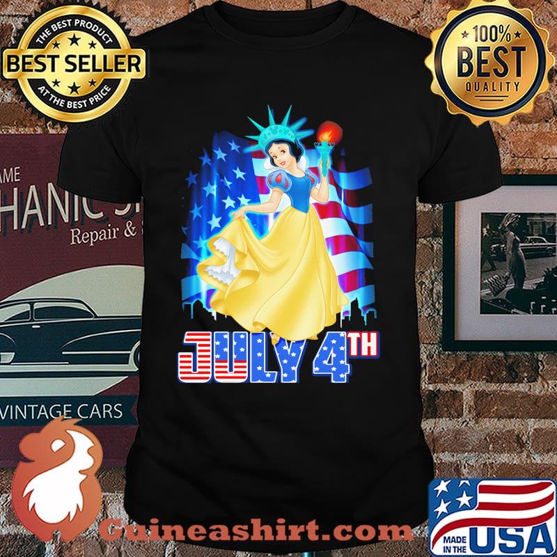 July 4th Independence Snow White Disney shirt