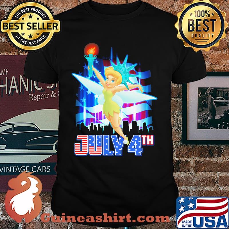 July 4th Independence Tinker Bell Disney Shirt