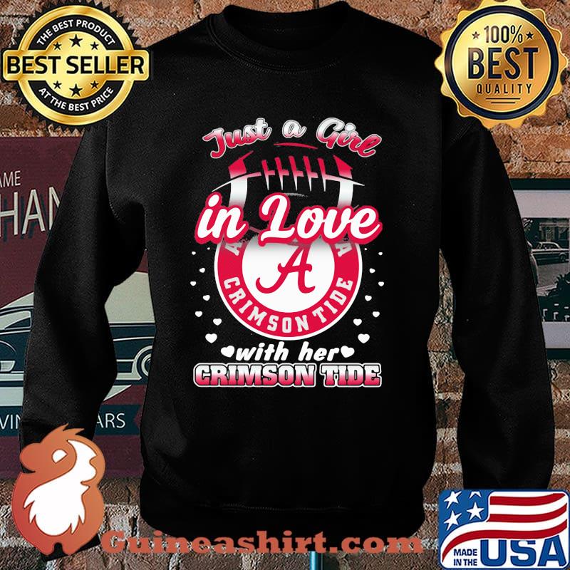 Just a girl in love with her crimson tide Sweater