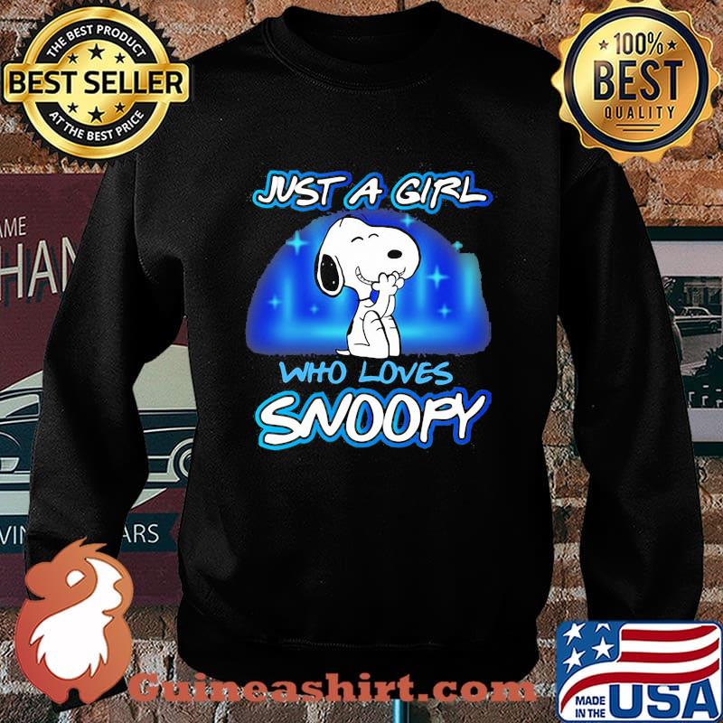 Just A Girl Who Loves Snoopy Shirt Sweater