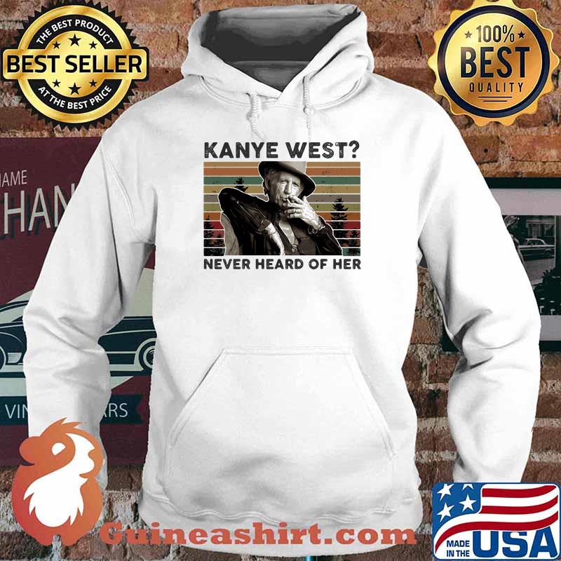 Kanye west never heard of her Keith Richards vintage Hoodie