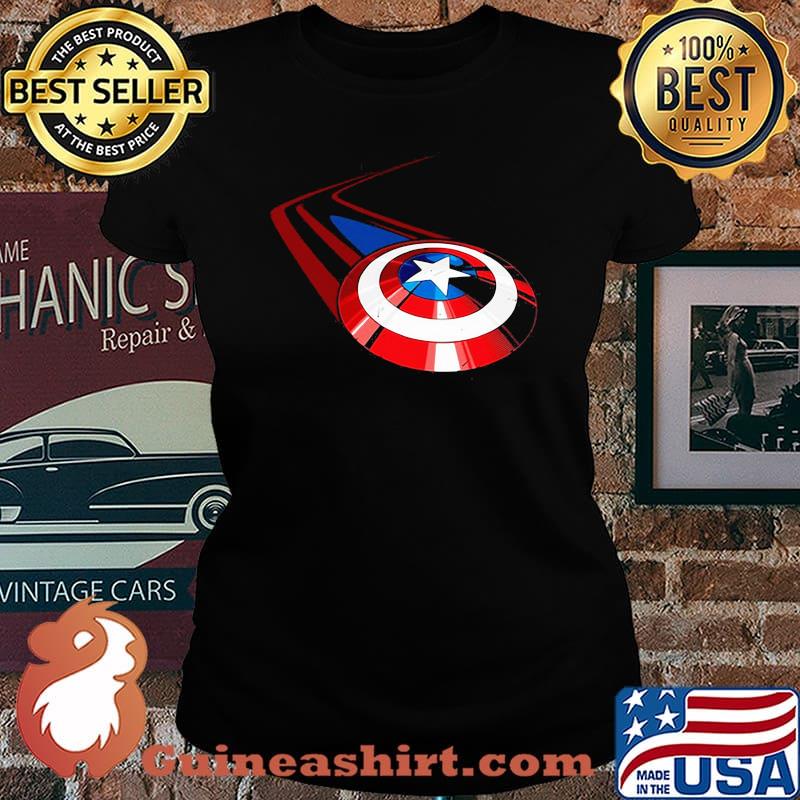Logo Captain America Marvel Studios Laides tee