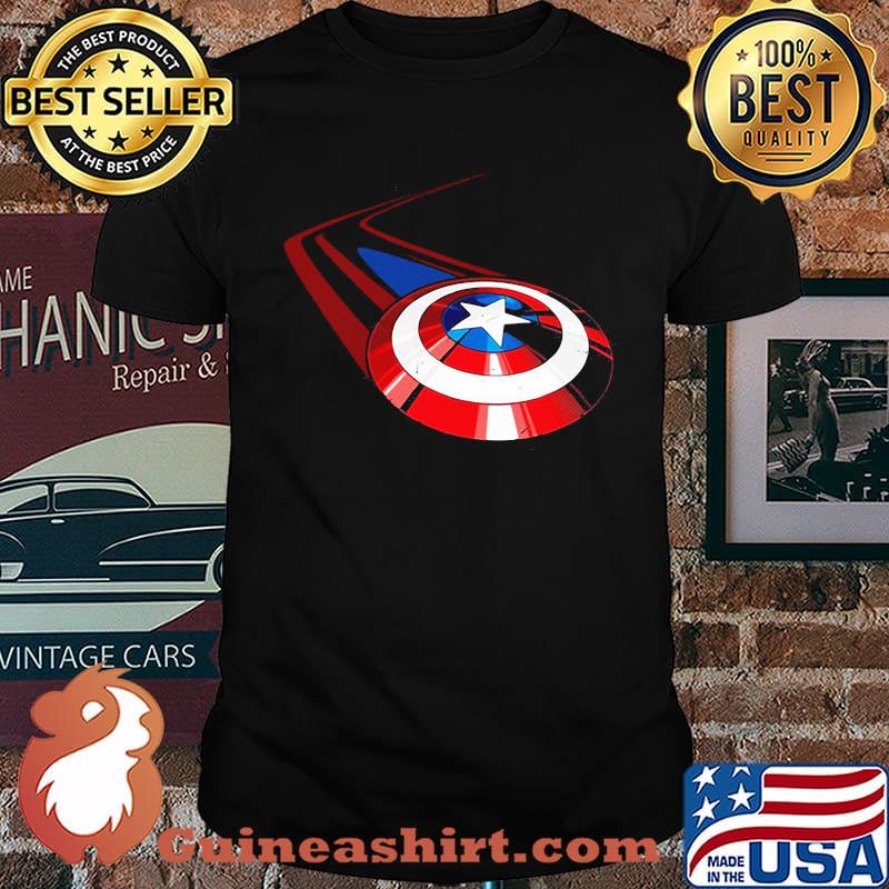 Logo Captain America Marvel Studios shirt
