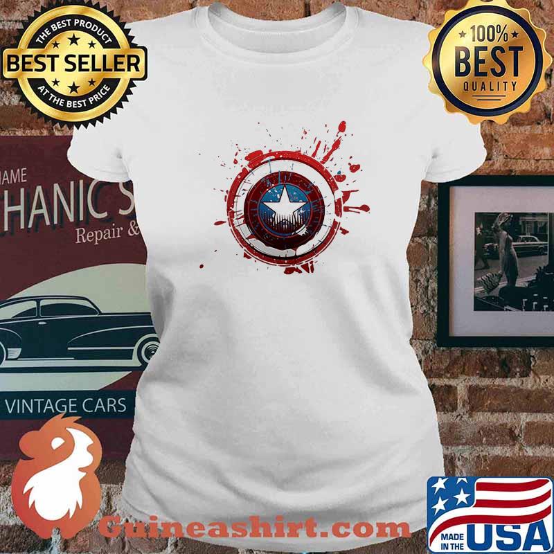 Logo Captain america Marvel The Falcon and the winter soldier Ladies tee