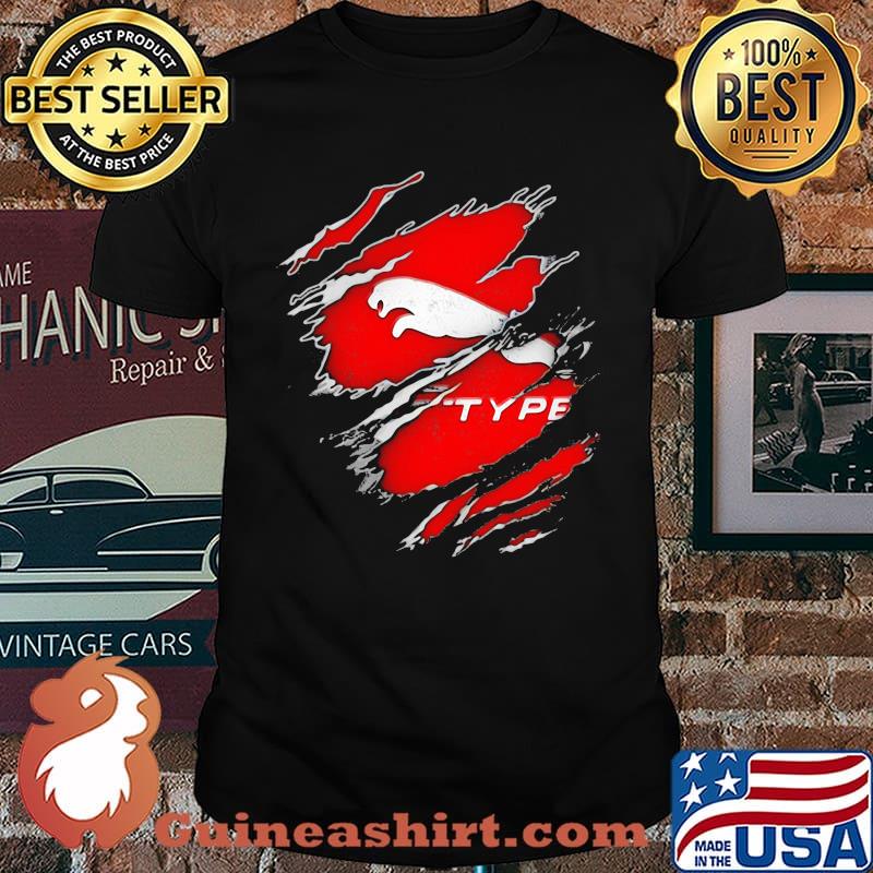 Logo Jaguar F-TYPE sports car shirt