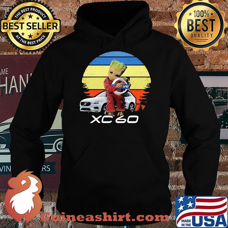 Logo XC 60 Car Groot vintage Hoodie