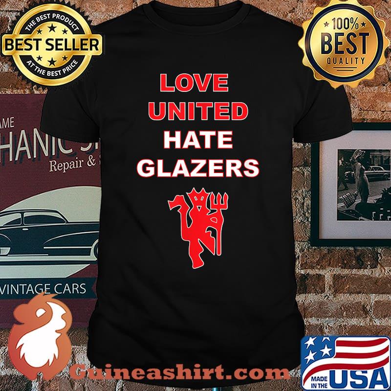Love united hate glazers ghost T-Shirt