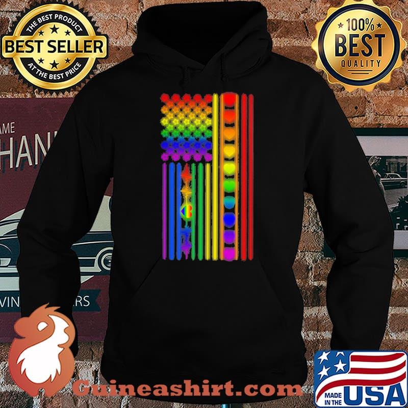 Love Wins Independence Day LGBT Flag Shirt Hoodie