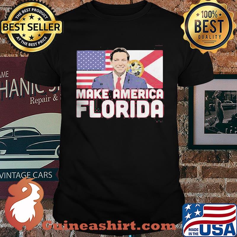 Make America Florida American Flag Shirt