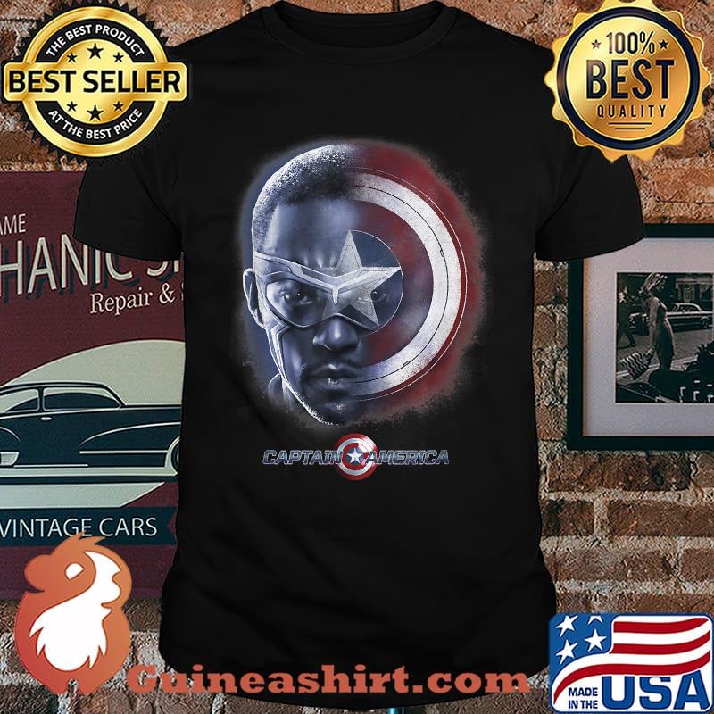 Marvel Falcon Winter Soldier Captain America Sam Shield T-Shirt