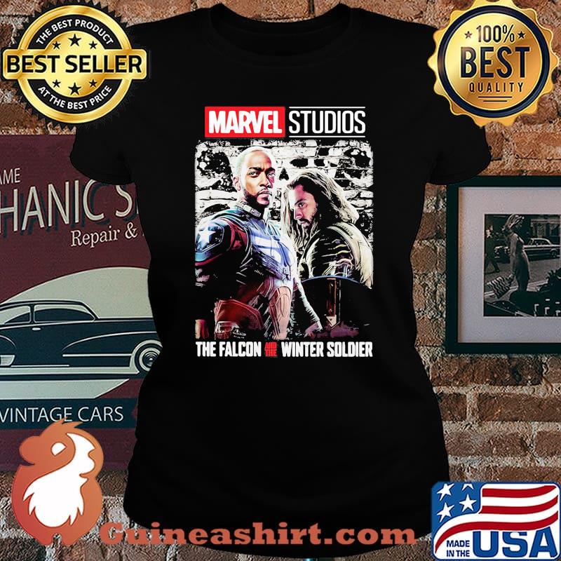 Marvel Studios The Falcon An The Winter Soldier Captain America Shirt Laides tee