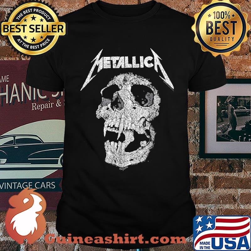 Metallicas Design Art Band Music Skull T-Shirt