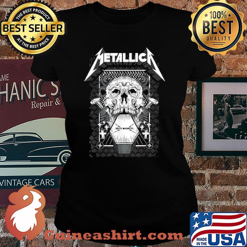 Metallicas Skull Arts Band music Legend T-Shirt Laides tee