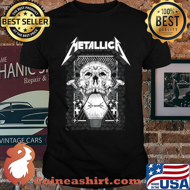 Metallicas Skull Arts Band music Legend T-Shirt