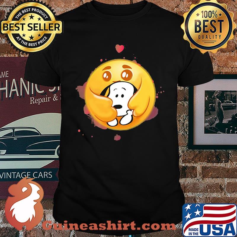 Moon Hug Snoopy Heart Shirt