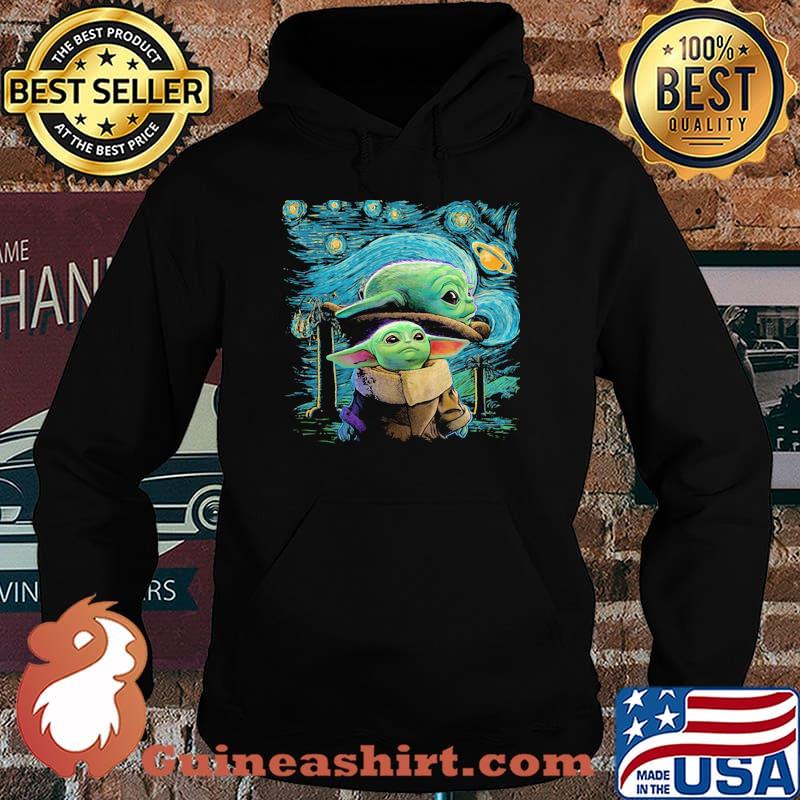 Night Galaxy Yoda Star Wars Shirt Hoodie