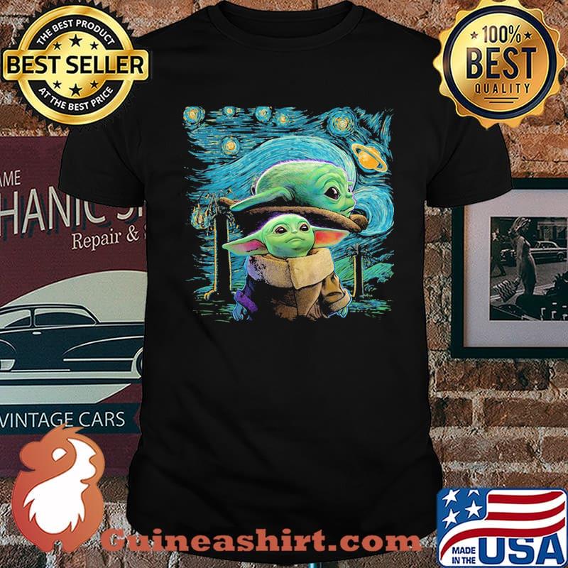 Night Galaxy Yoda Star Wars Shirt