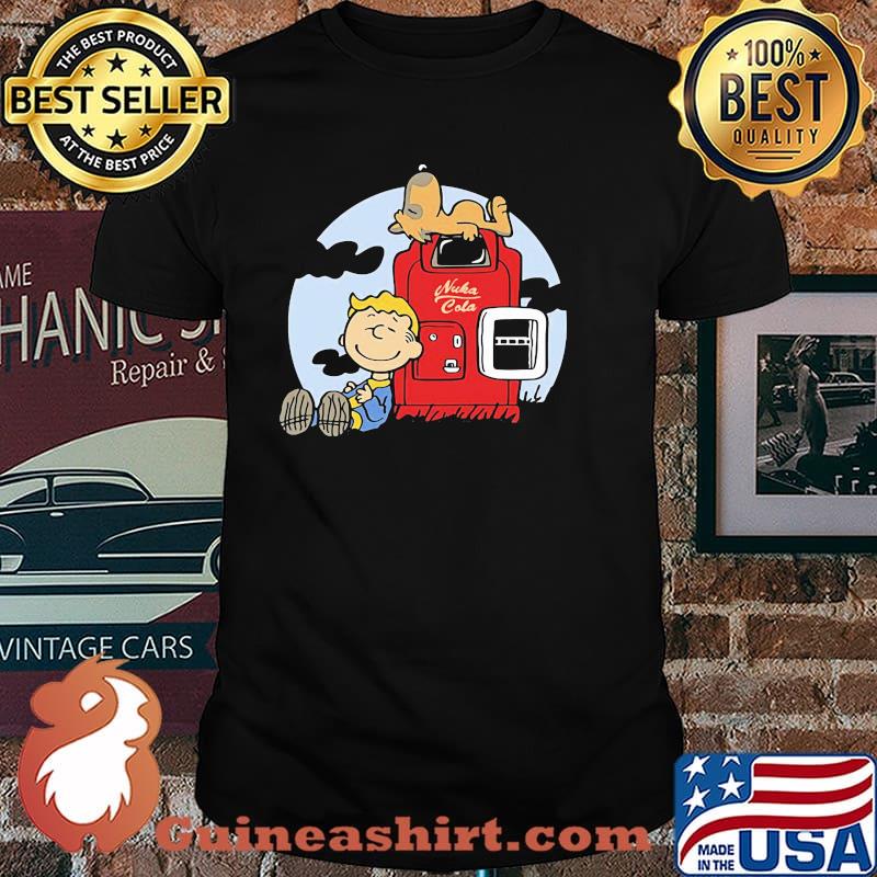 Nuka cola charlie and woodstock shirt