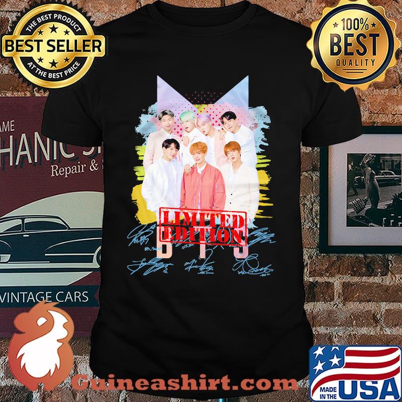 Official Bts Signature Shirt