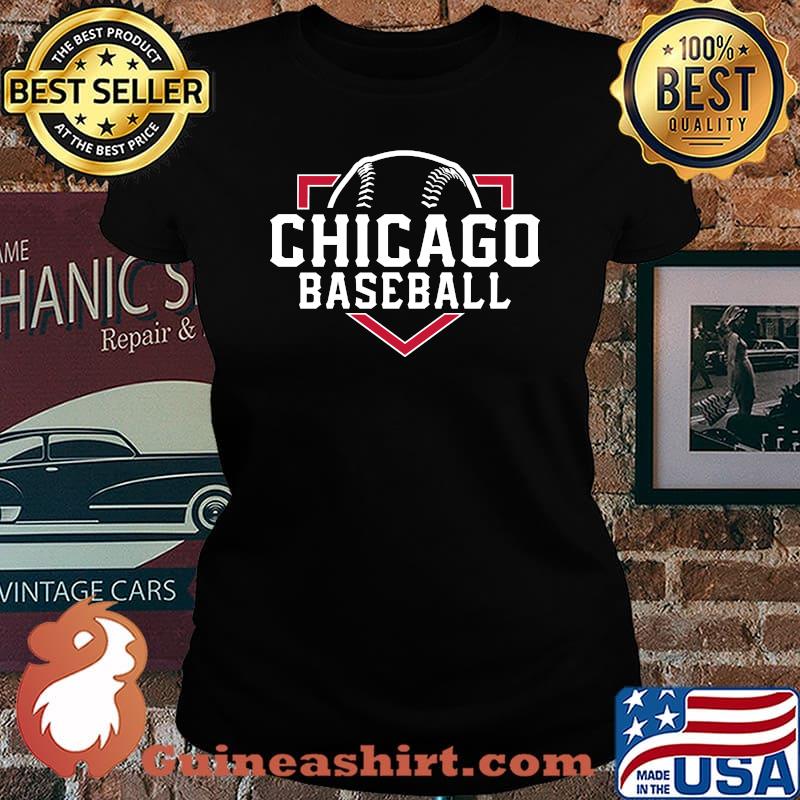 Official Chicago Baseball Home T-Shirt Laides tee