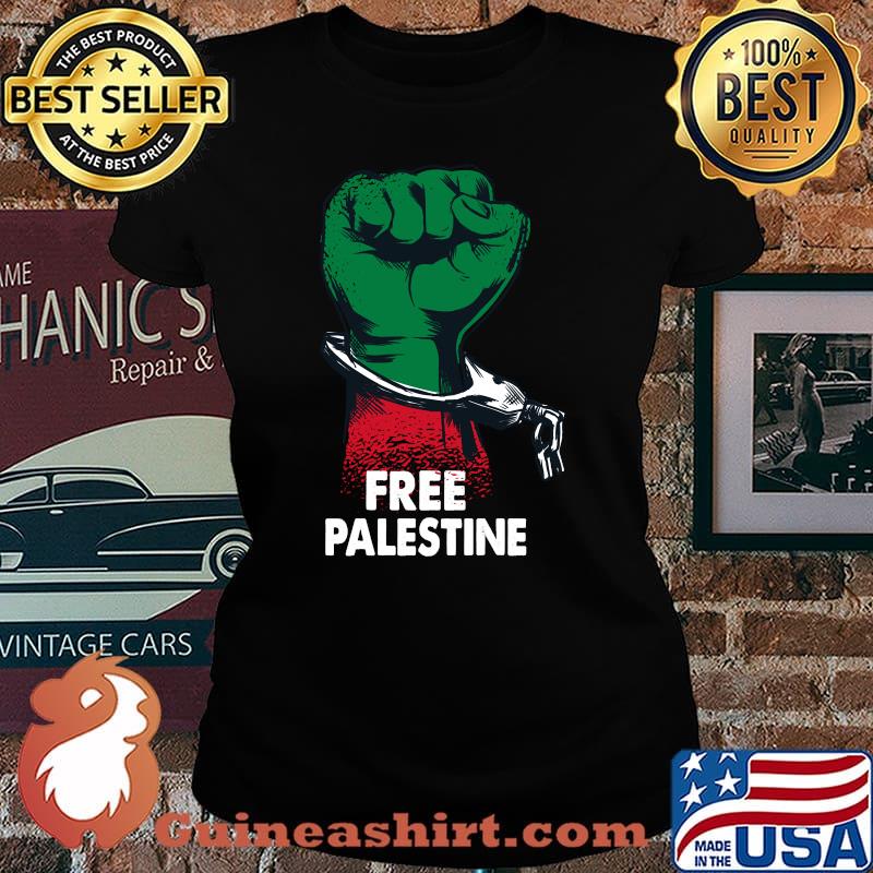 Official Free Palestine Shirt Laides tee