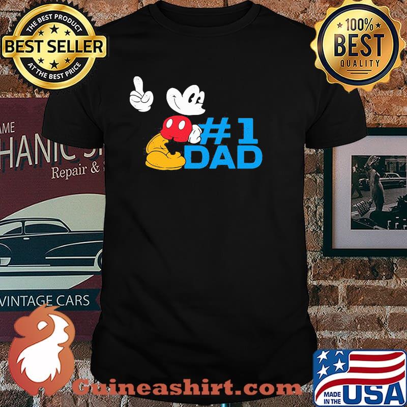 Official one dad mickey shirt
