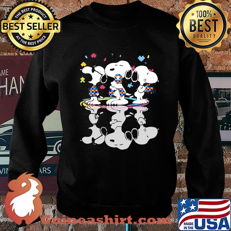 Official Snoopy autism awareness ribbon Sweater