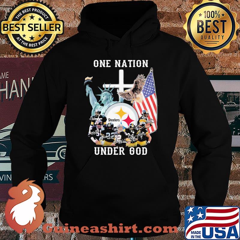 One Nation Under God Pittsburgh Steelers Shirt Hoodie