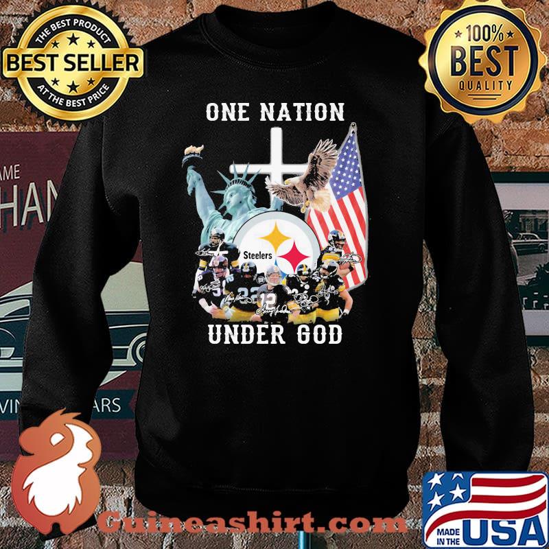 One Nation Under God Pittsburgh Steelers Shirt Sweater