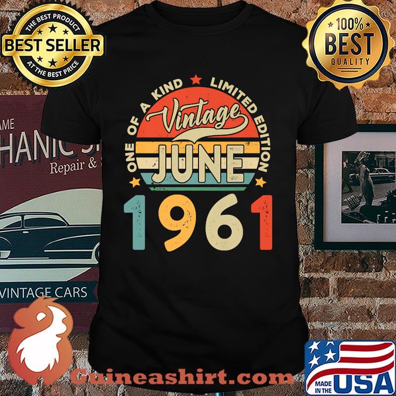 One Of A Kind Limited Edition Vintage June 1961 Shirt