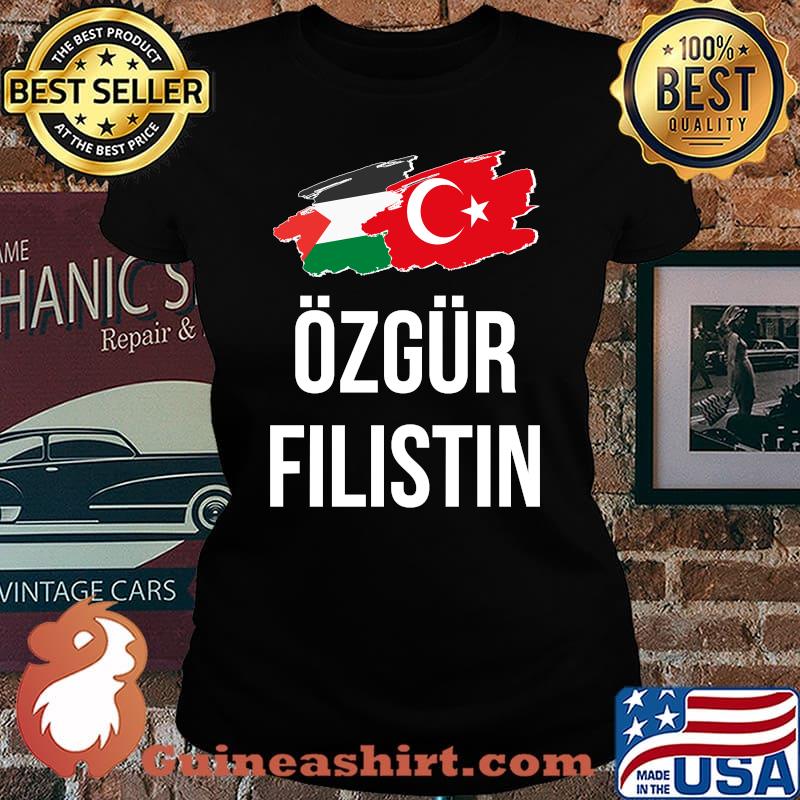 özgür filistin flag Laides tee