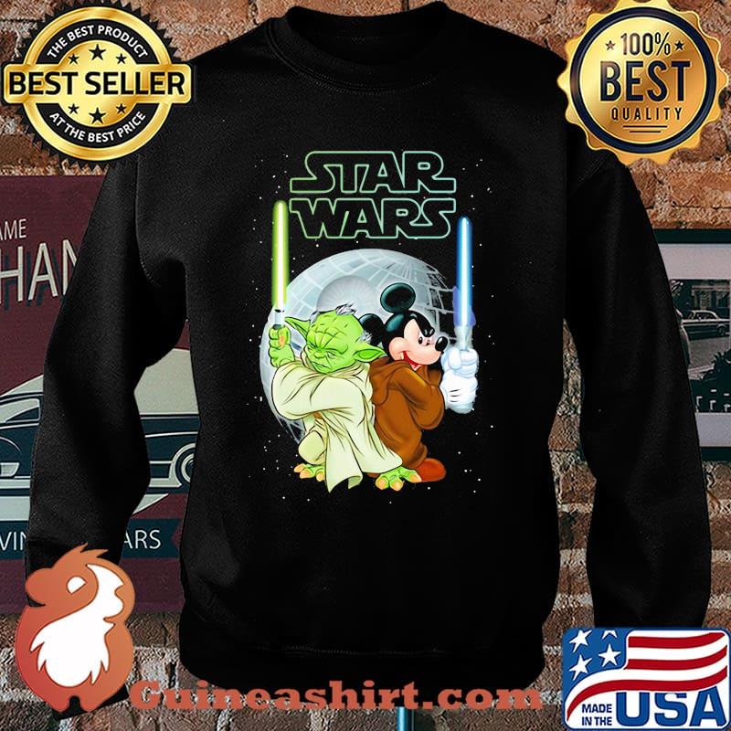 Star Wars Yoda And Mickey Shirt Sweater