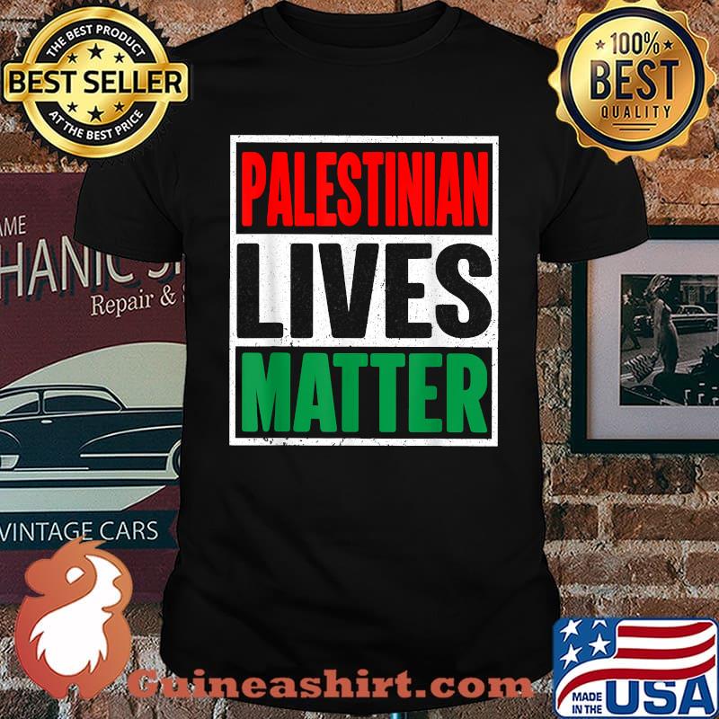 Palestinian Lives Matter Free Palestine Flag Shirt