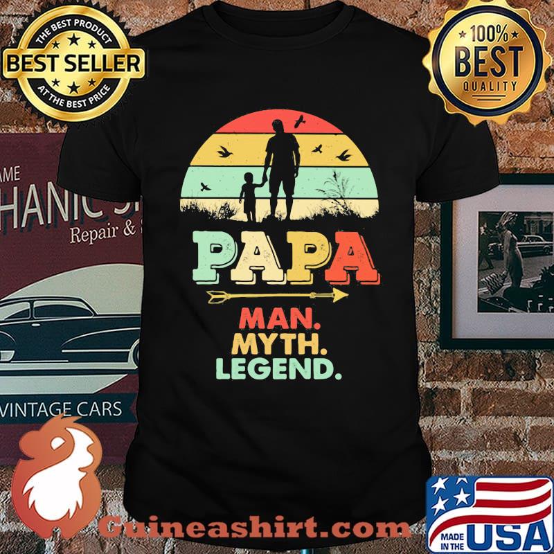 Papa - Man Myth Legend Vintage Shirt