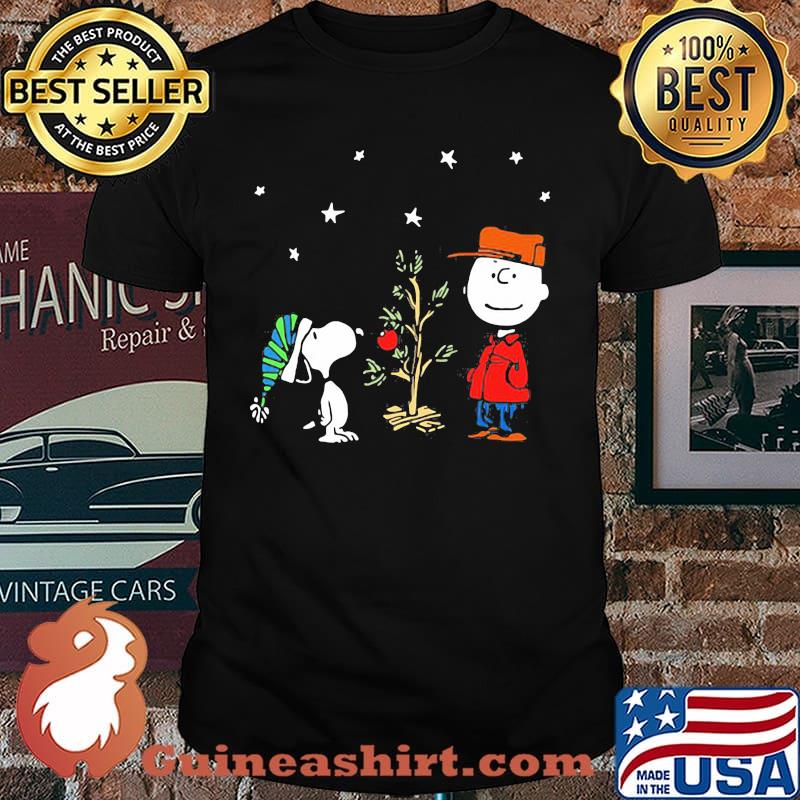 Peanuts Snoopy And Charlie Plant A Tree Shirt