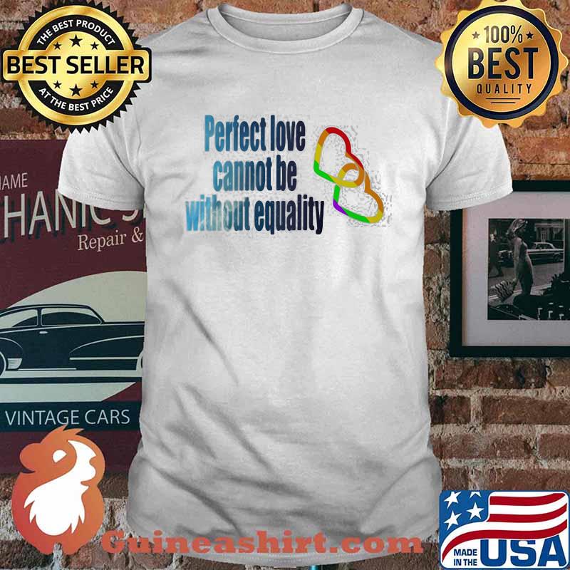 Perfect love Cannot be Without Equality LGBT Shirt