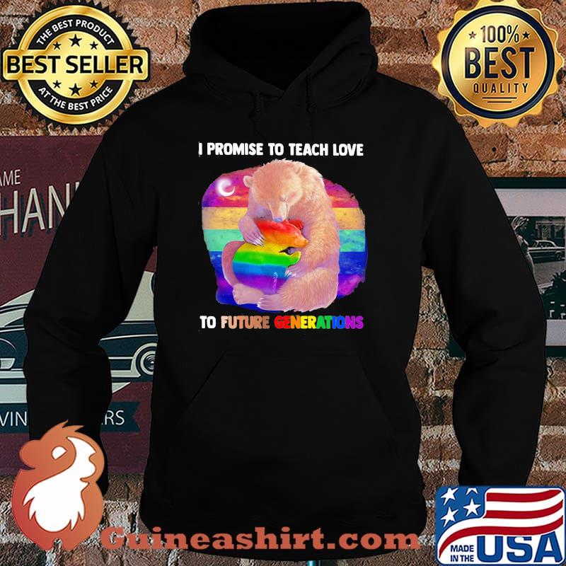 Promise To Teach Love To Future Generations Bear LGBT Shirt Hoodie
