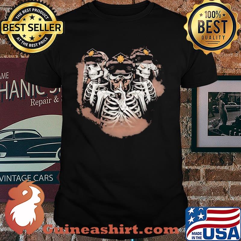 Proud Skull Police Shirt