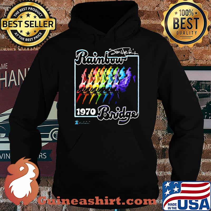 Rainbow 1970 bridge Jimi hendrix Shirt Hoodie