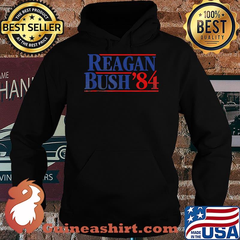 Reagan Bush '84 Vintage Style Conservative Republican Shirt Hoodie