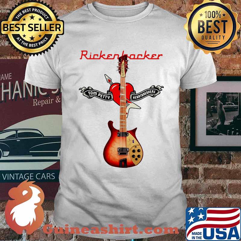 Rickenbacker guitar tom petty heartbreakers shirt