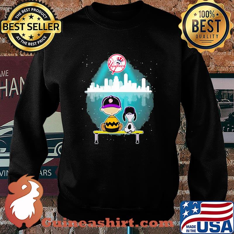 Snoopy And Charlies Watch City Yankees Shirt Sweater