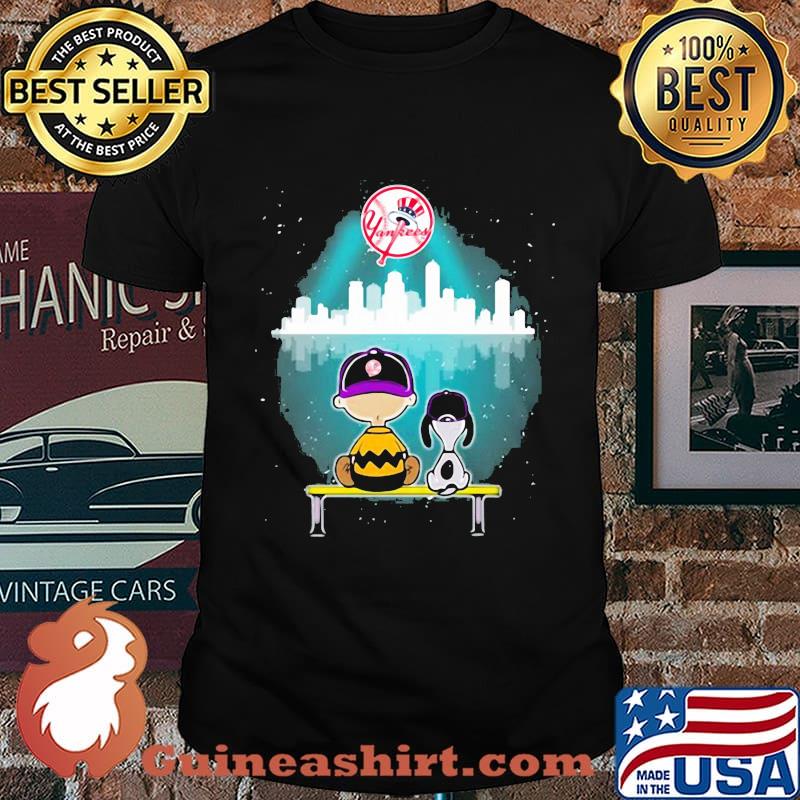 Snoopy And Charlies Watch City Yankees Shirt
