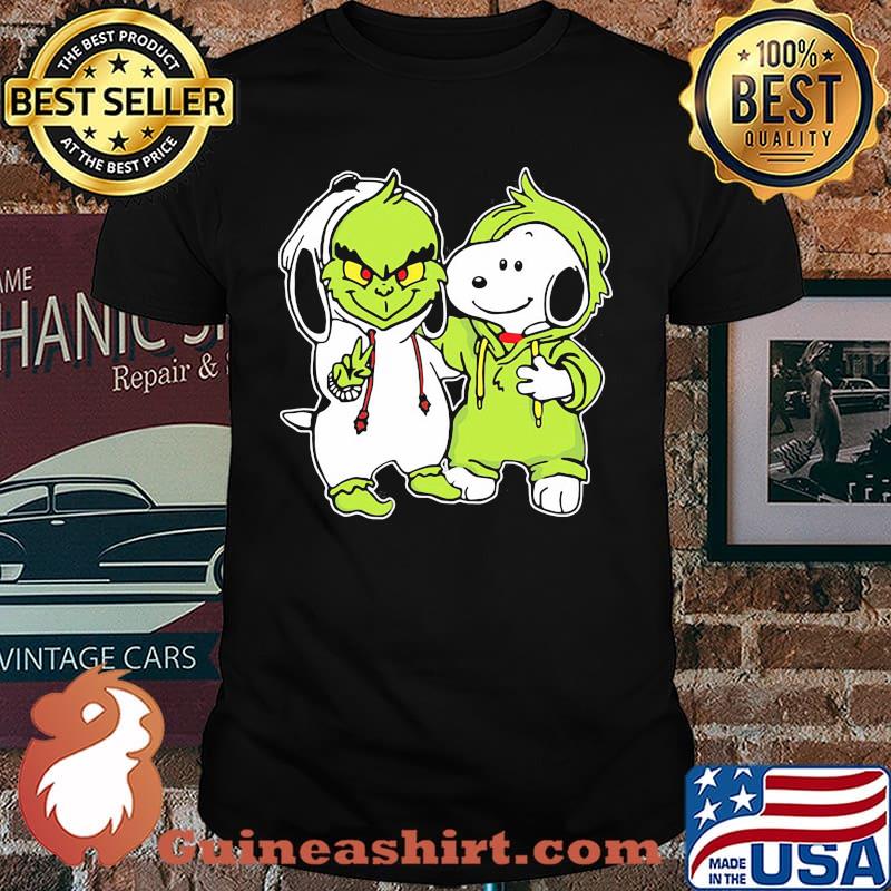 Snoopy And Grinch Shirt