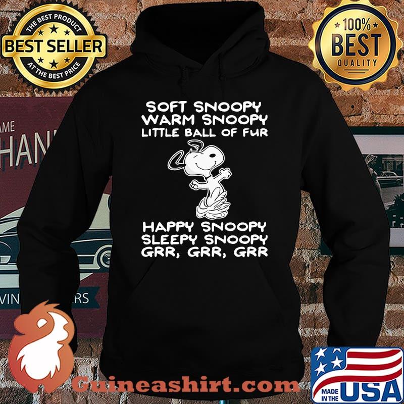 Soft Snoopy Warm Snoopy Little Ball Of Fur Happy Snoopy Sleepy Snoopy Shirt Hoodie
